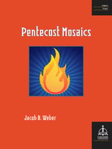 Pentecost Mosaics Organ sheet music cover